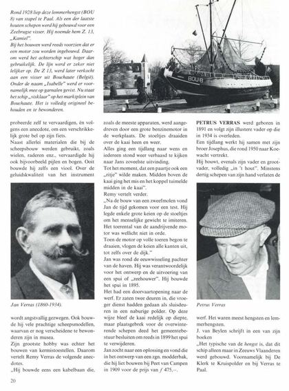 Artikel “Vijf generaties Verras” (3/7) — Jan Verras, het spui van 1895