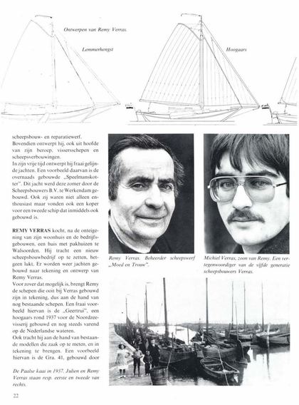 Artikel “Vijf generaties Verras” (5/7) — ontwerpen van Remy Verras, Michiel Verras
