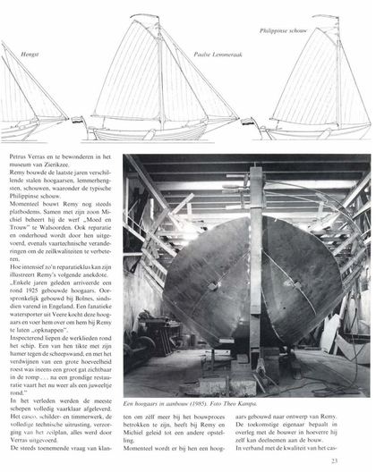 Artikel “Vijf generaties Verras” (6/7) — Remy’s reparatiewerk, Philippijnse schouw
